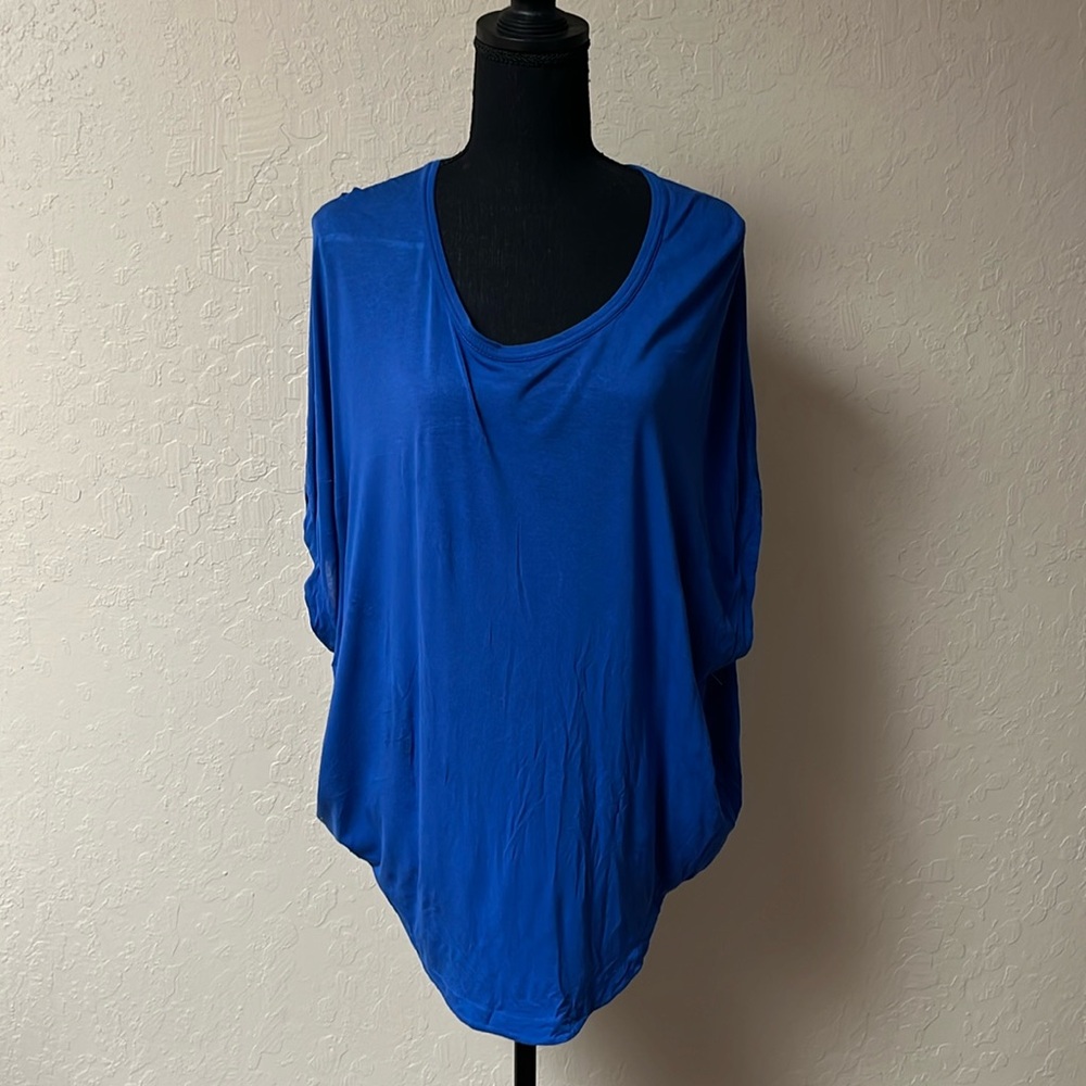 Vince Royal Blue‎ Dolman Sleeve Blouse